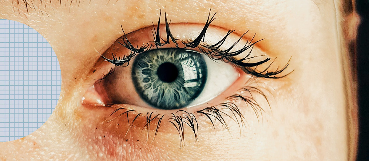 Woman's healthy eye